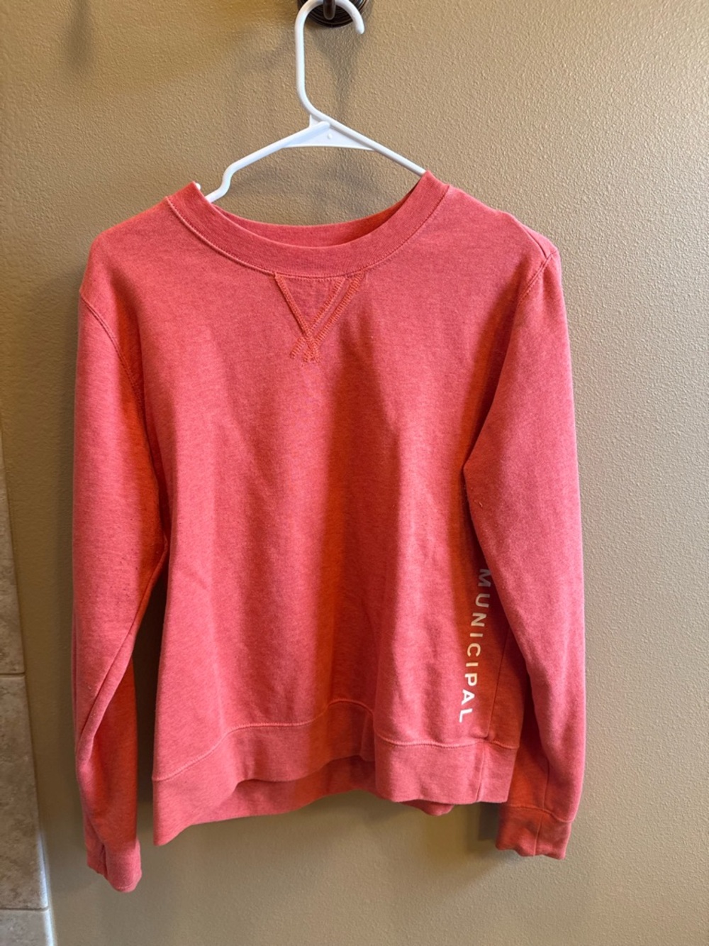 Coral Crewneck Sweatshirt - Women's